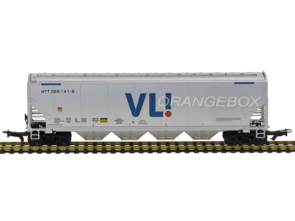 Vagão de Carga HTT VLI 1:87 HO Frateschi - 2114 - 19 anos! Loja on