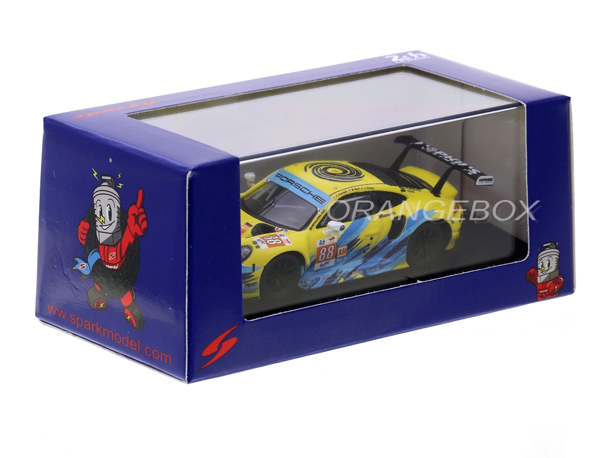 Porsche 911 RSR-19 24 Horas Le Mans 2022 1:64 Spark - 20 anos