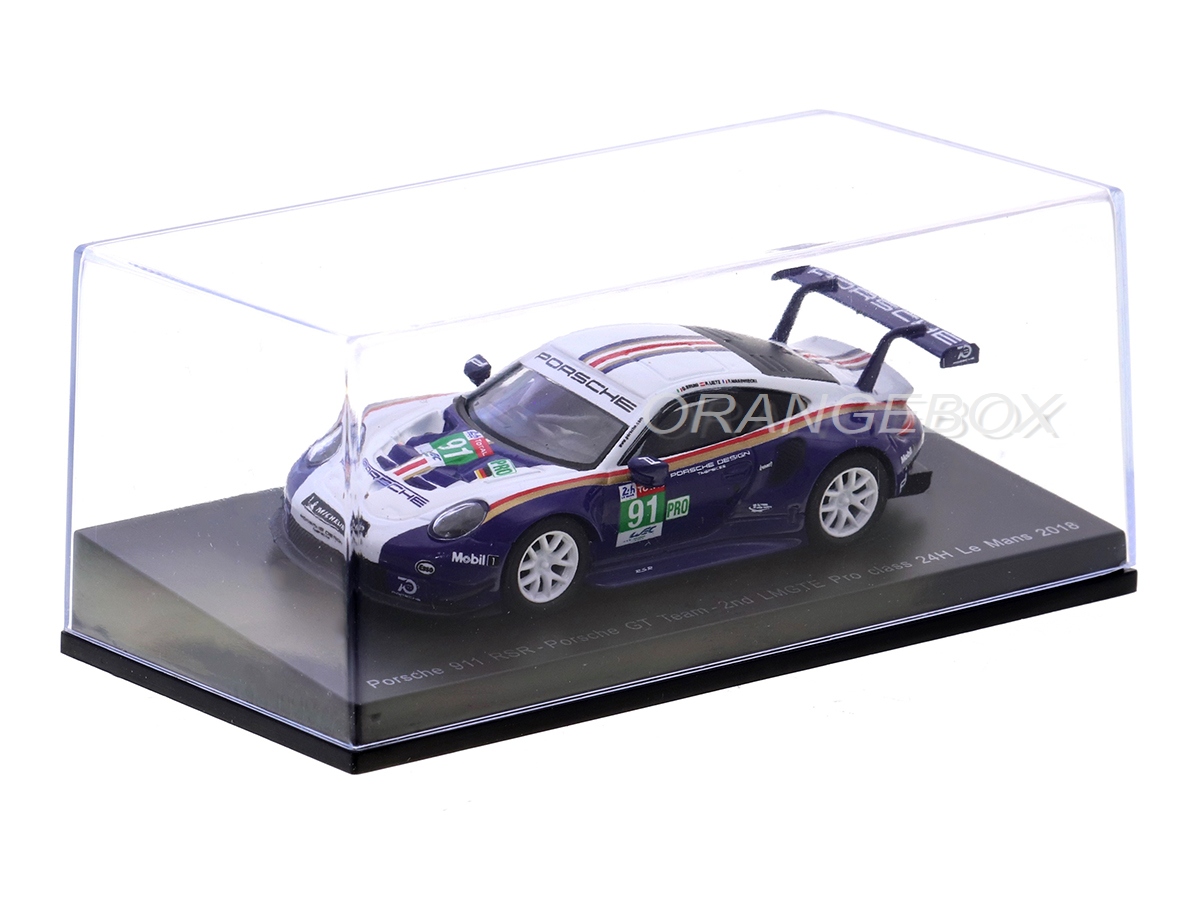 Porsche 911 RSR LMGTE 24 Horas Le Mans 2018 1:64 Spark - 20 anos