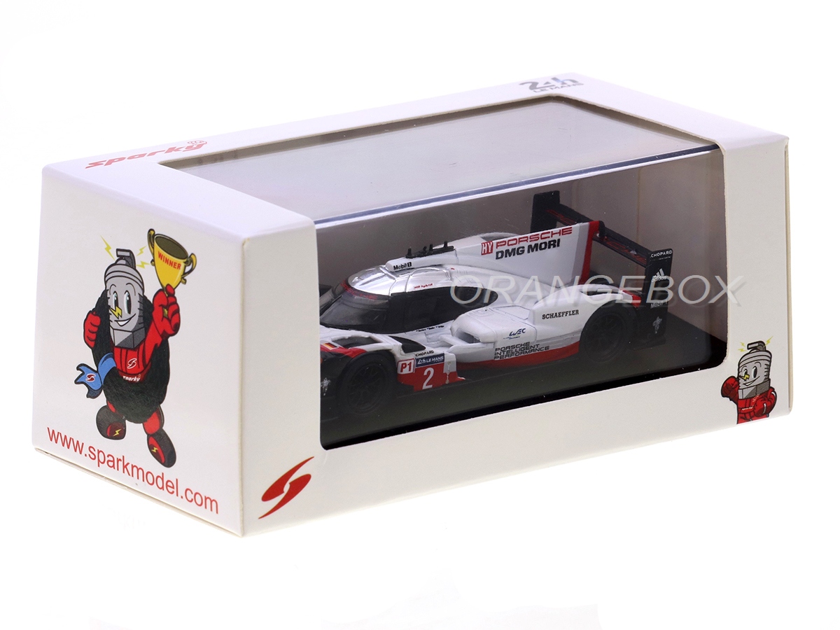 Porsche LMP 919 Hybrid Winner 24 Horas Le Mans 2017 1:64