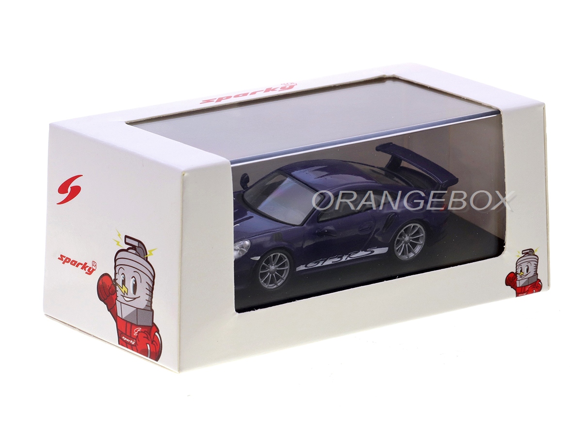 Porsche 911 GT3 RS 2016 1:64 Spark Violeta - 20 anos! Loja on-line