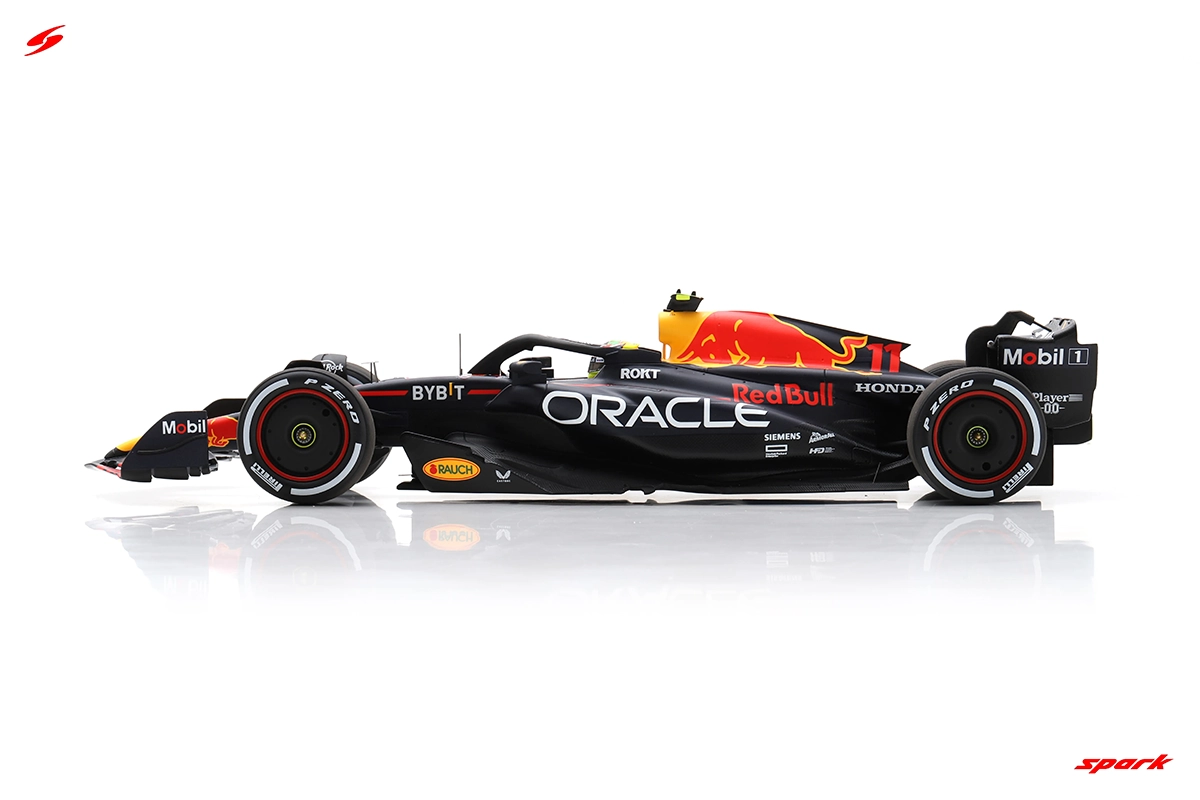 Fórmula 1 Oracle Red Bull RB19 Winner Saudi Arabian GP 2023 Sergio