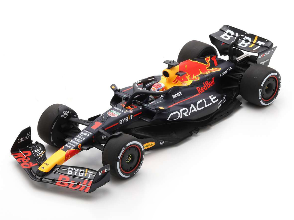 ミニカー Spark 1/18 Red Bull Racing RB19 miamiNo1 Fórmula 1 Oracle Red Bull RB19 Winner Bahrain GP 2023 Max