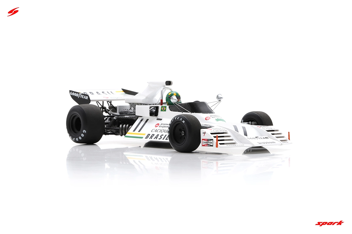 Fórmula 1 Brabham BT42 Monaco 1973 Wilson Fittipaldi 1:18 Spark