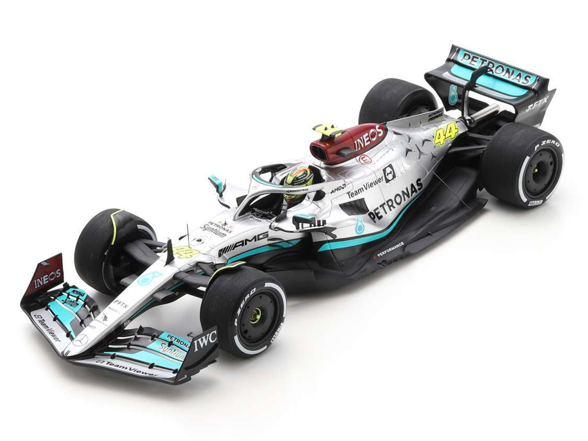 PMA 1/18 メルセデス F1 W13 H.ハミルトン 2022 マイアミ Miniatura Formula 1 L.Hamilton Mercedes F1 W13 Miami GP 1/18