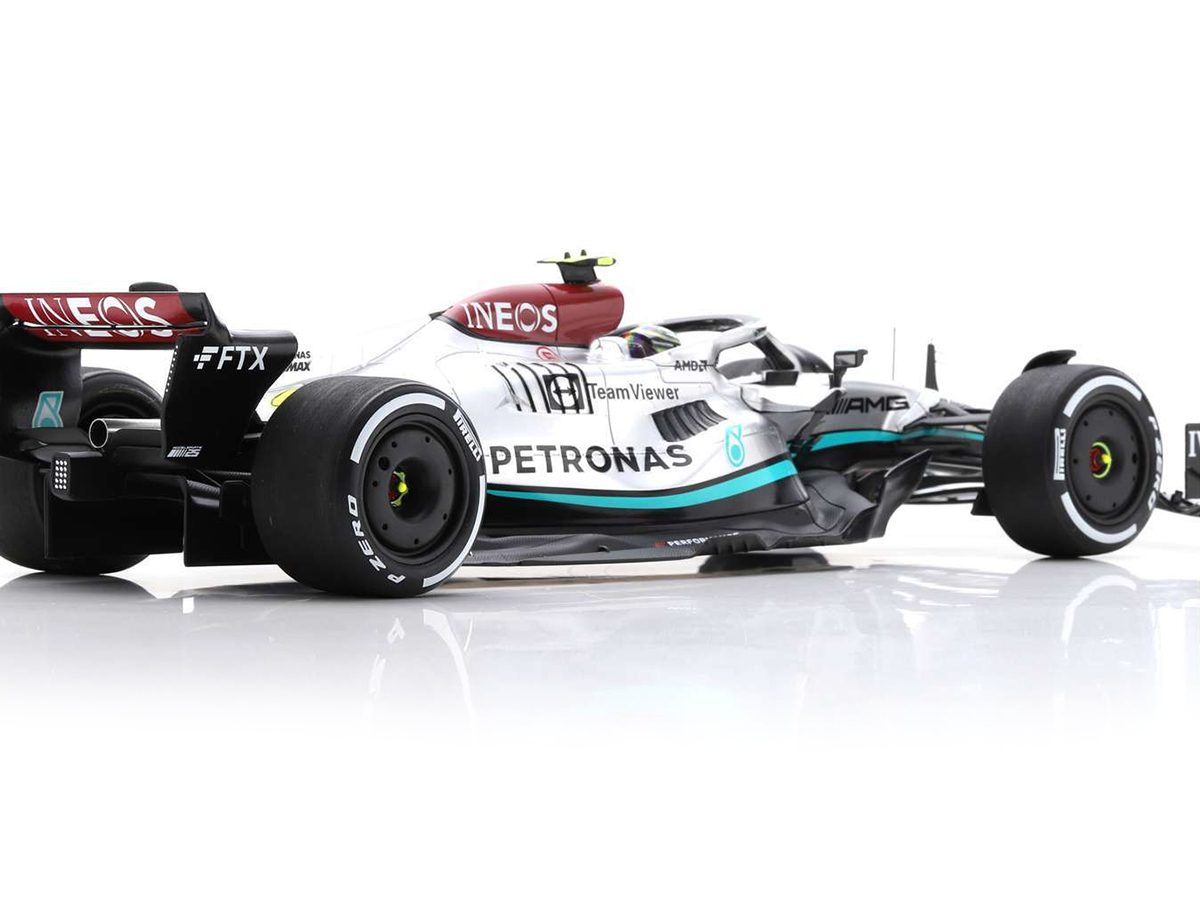 PMA 1/18 メルセデス F1 W13 H.ハミルトン 2022 マイアミ PMA 1/18