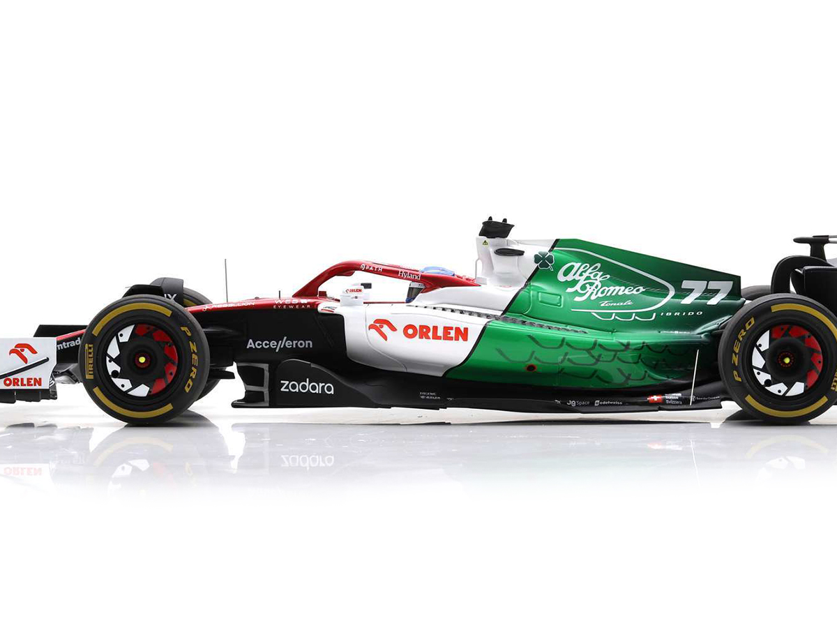 Fórmula 1 Alfa Romeo ORLEN C42 Azerbaijan 2022 Bottas 1:18