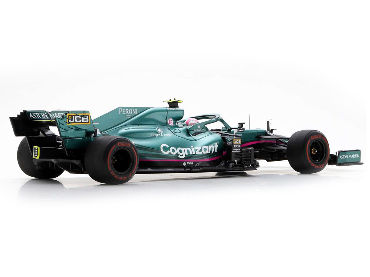 Fórmula 1 Aston Martin AMR21 Bahrain 2021 Vettel 1:18 Spark - 20