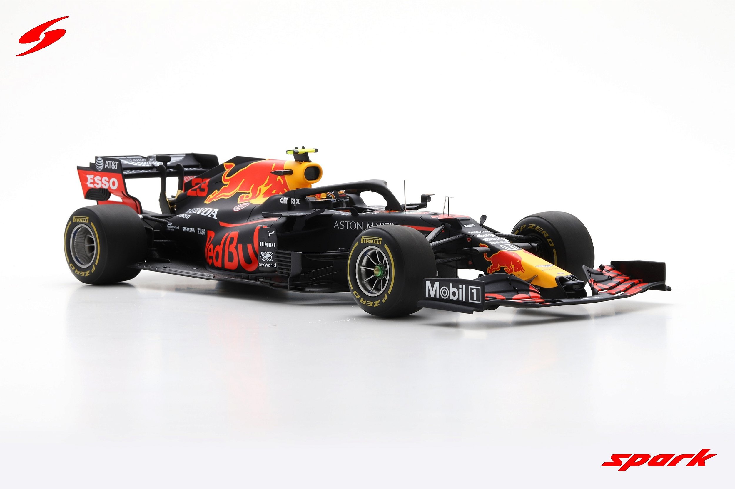 アストンマーチンRed Bullホンダ2020Test カーRB16 1/18 Fórmula 1 Red Bull Racing RB16 4º Styrian 2020 Alexander Albon 1