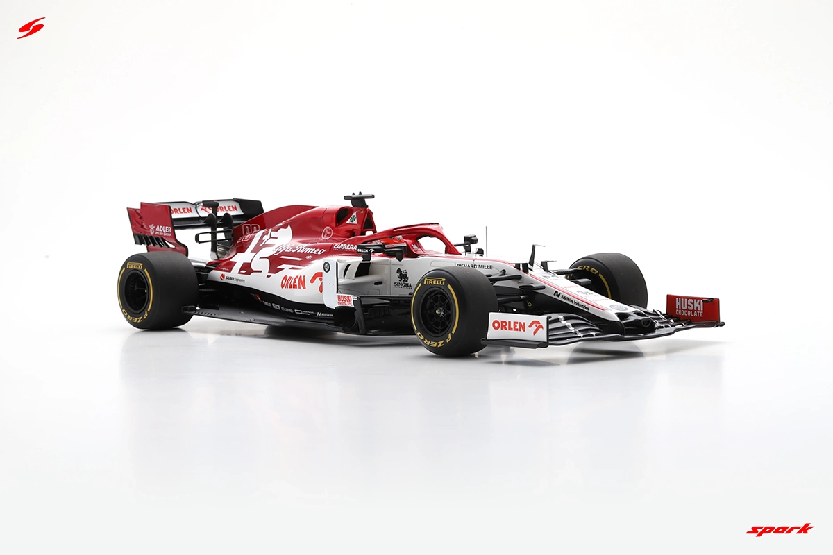 Fórmula 1 Alfa Romeo Racing ORLEN C39 Test 2020 Kubica 1:18 Spark