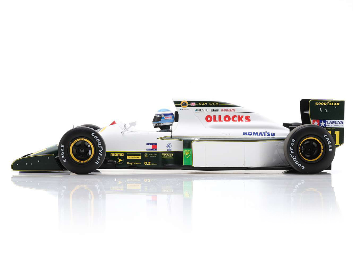 Fórmula 1 Lotus 102B Monaco 1991 Mika Häkkinen 1:18 Spark - 20