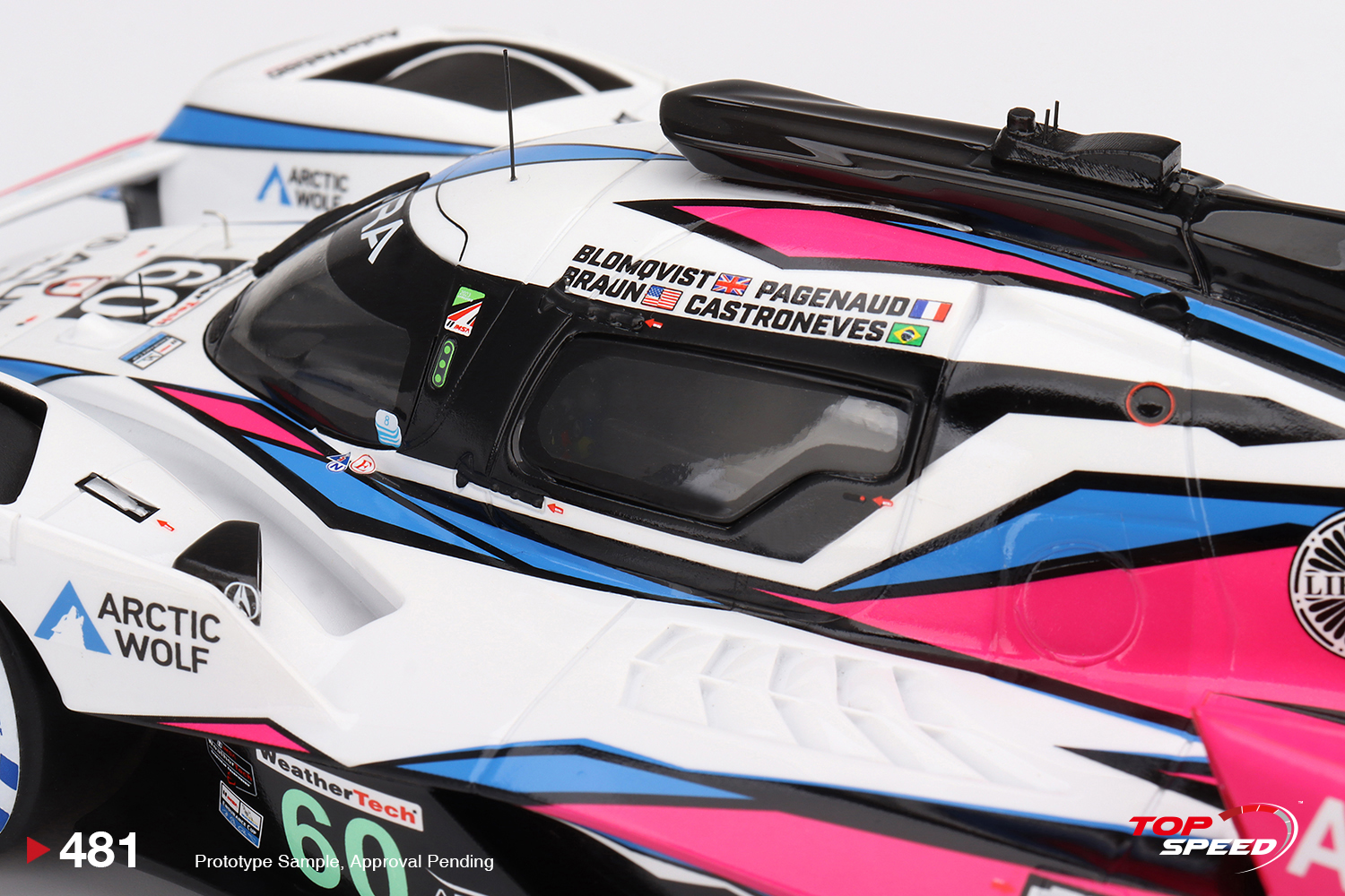 TSM 1/43 アキュラ ARX-06 GTP IMSA デイトナ24時間 2024 #10
