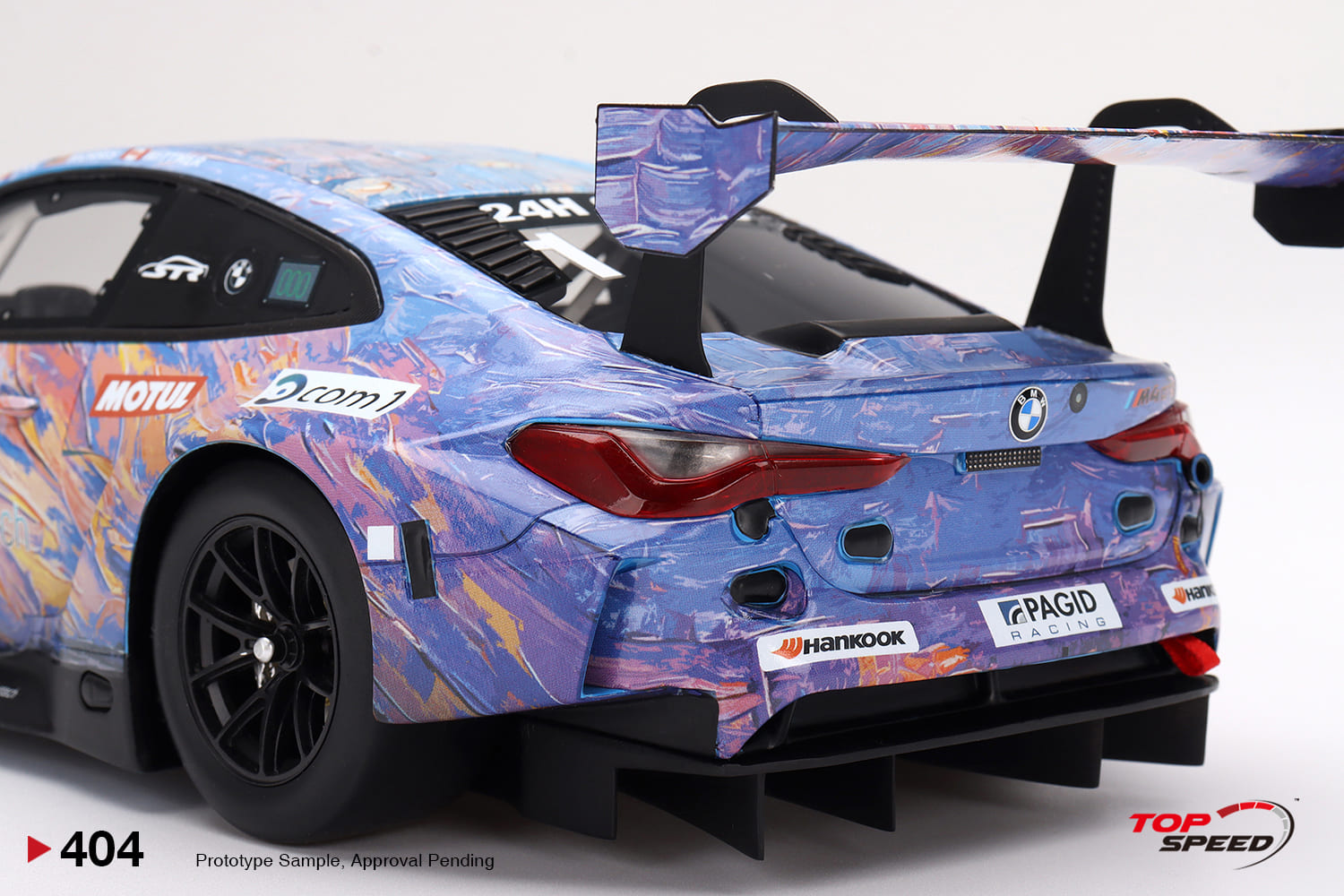 BMW M4 GT3 ST Racing 2022 12 Horas Mugello Winner 1:18 TopSpeed