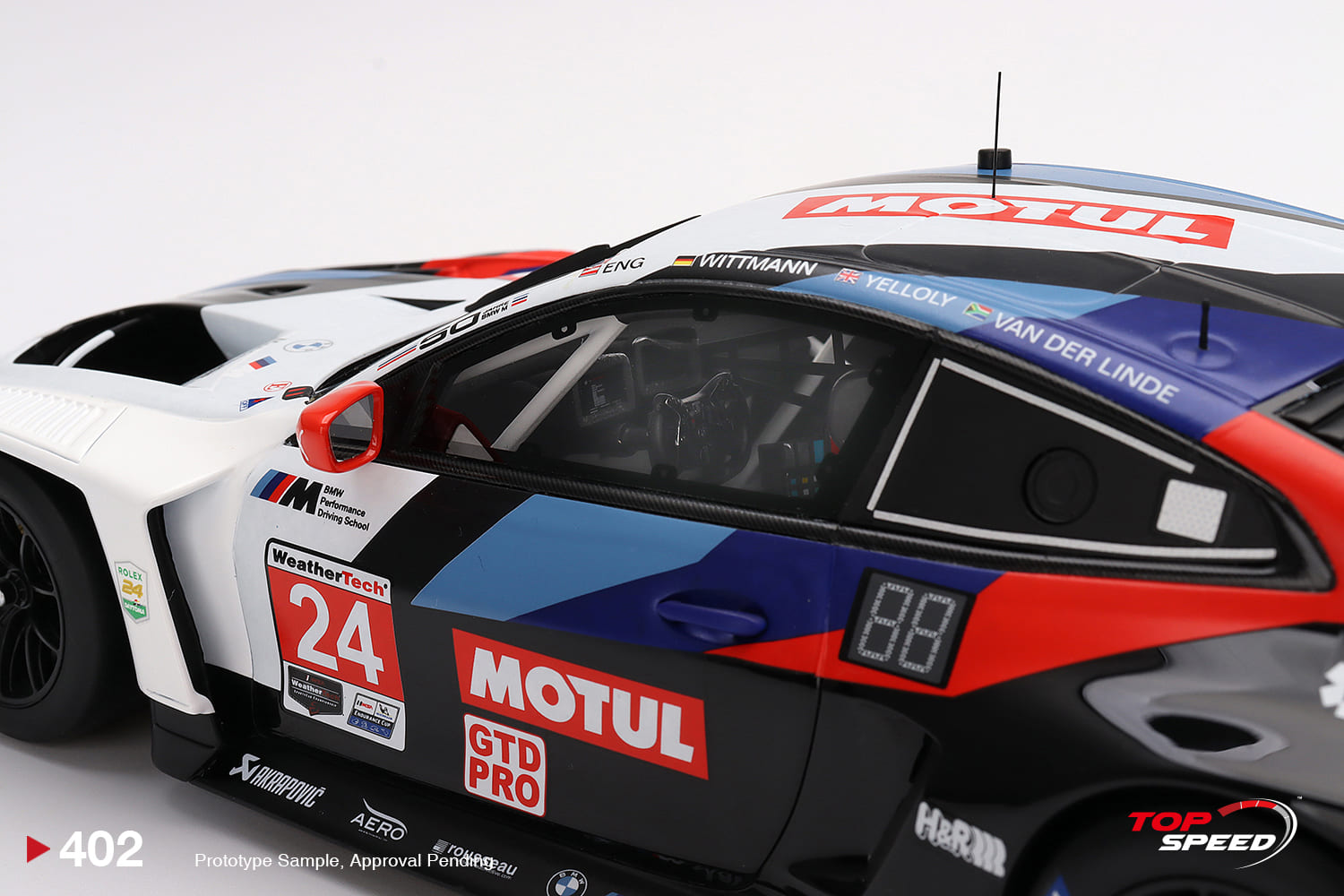 BMW M4 GT3 2022 IMSA 24 Horas Daytona 1:18 TopSpeed - 20 anos