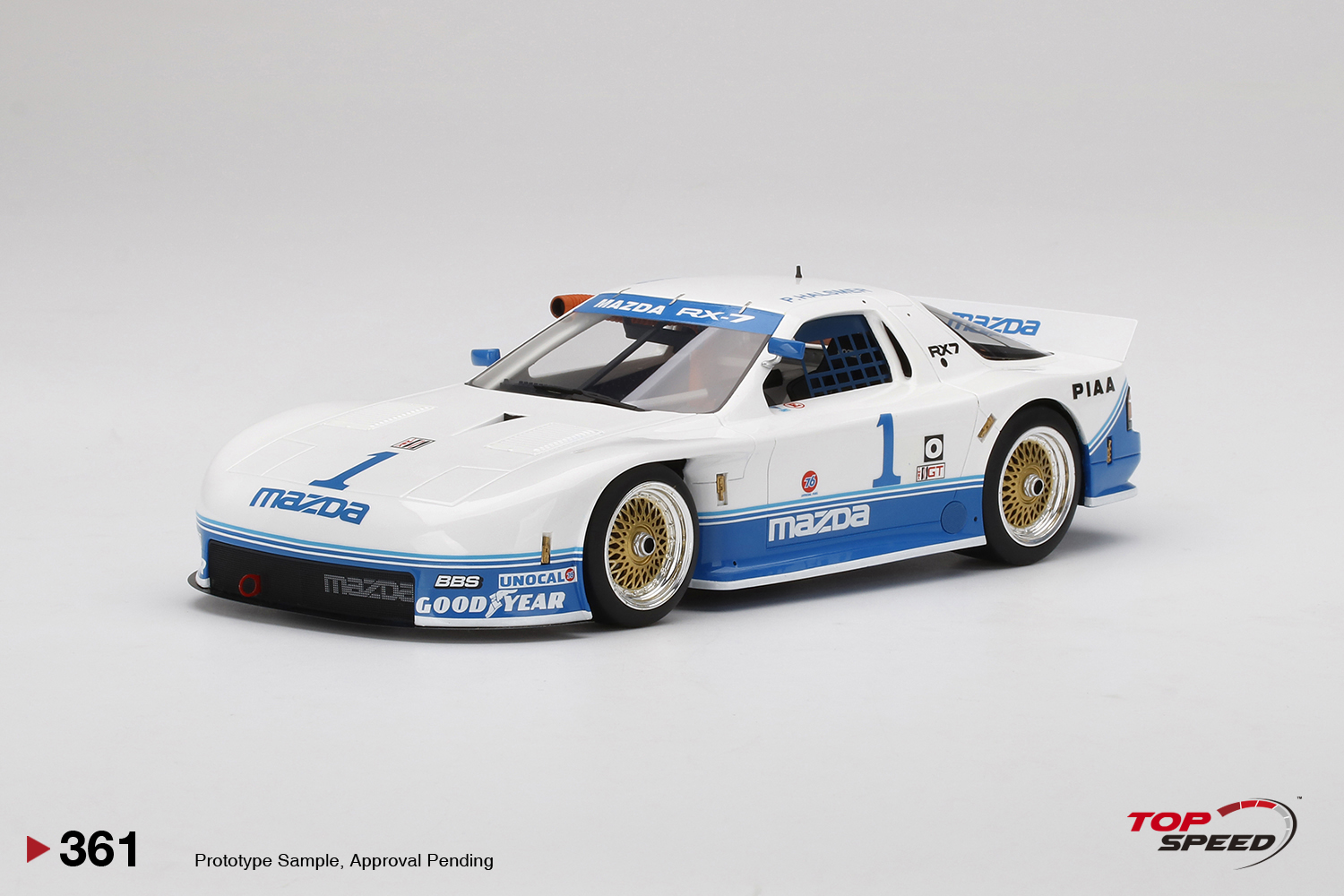 Mazda RX-7 GTO 1990 IMSA Mid-Ohio 250Km Winner 1:18 TopSpeed