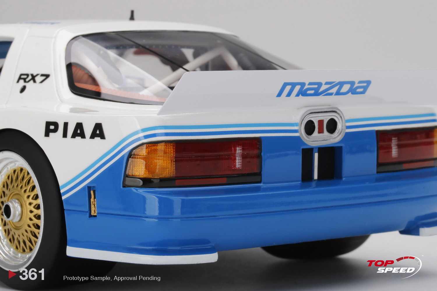 Mazda RX-7 GTO 1990 IMSA Mid-Ohio 250Km Winner 1:18 TopSpeed - 20