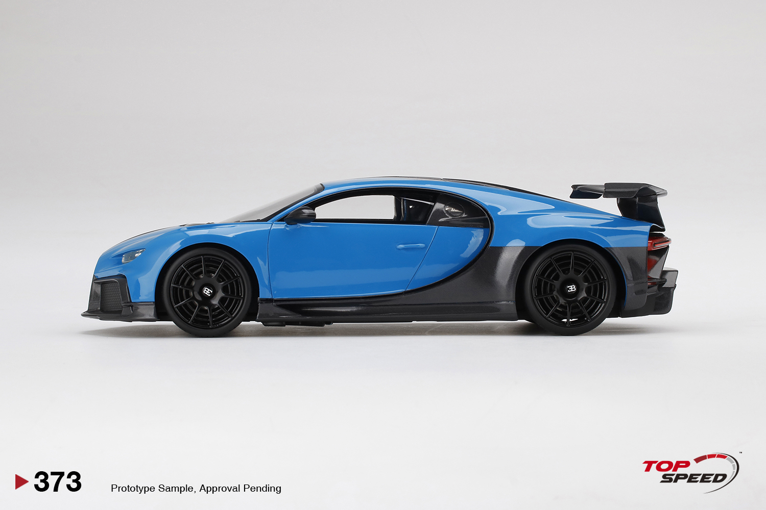 Bugatti Chiron Pur Sport 1:18 TopSpeed Azul - 19 anos! Loja on