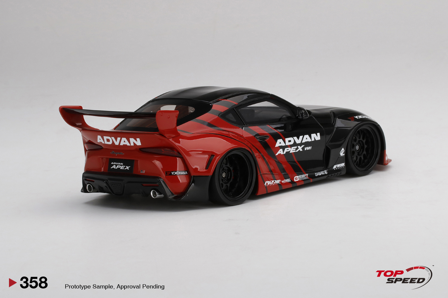 Pandem Toyota GR Supra V1.0 Advan SEMA 2019 1:18 TopSpeed - 20