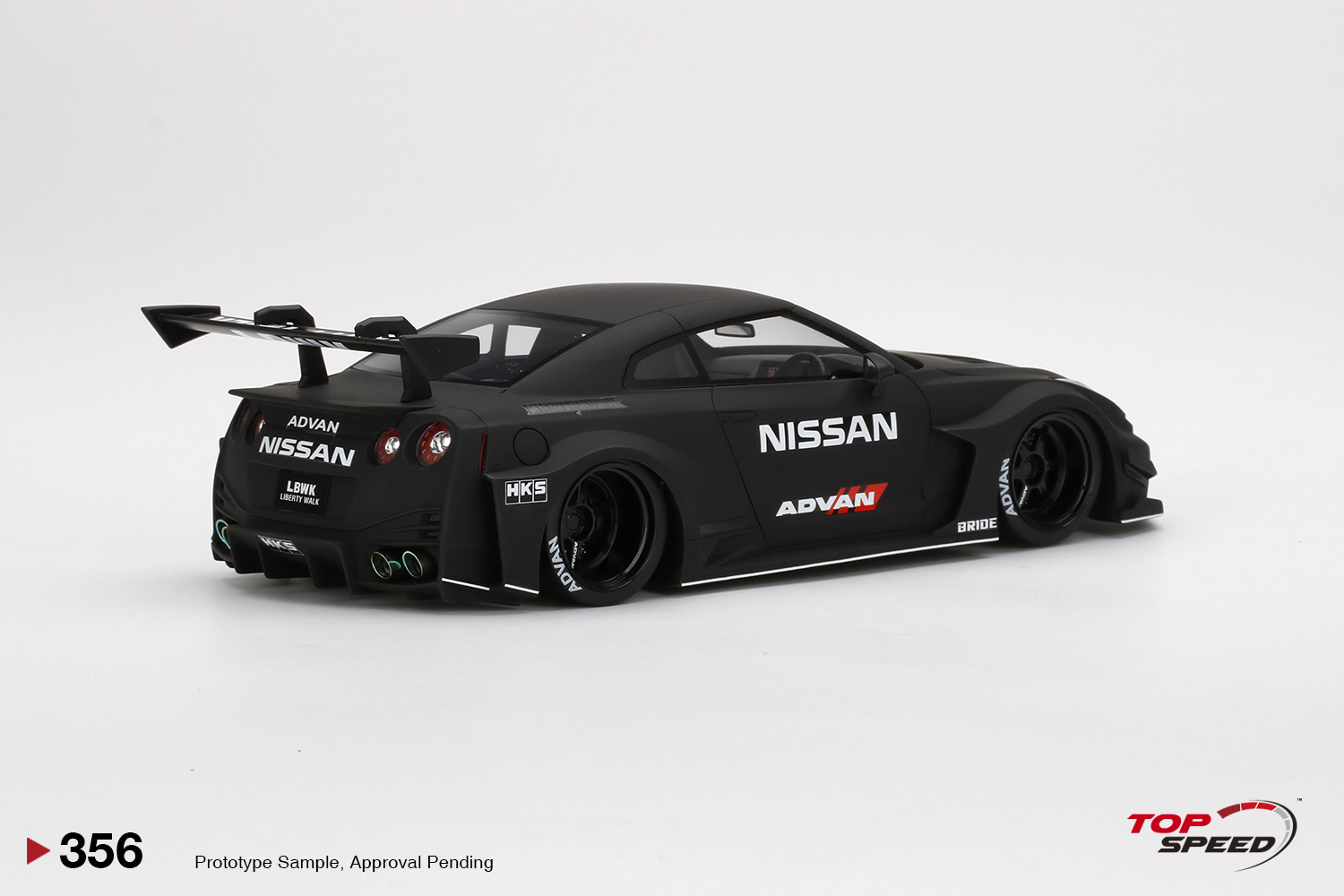 Nissan 35GT-RR Ver.2 LB-Silhouette Works GT LBWK 1:18 TopSpeed