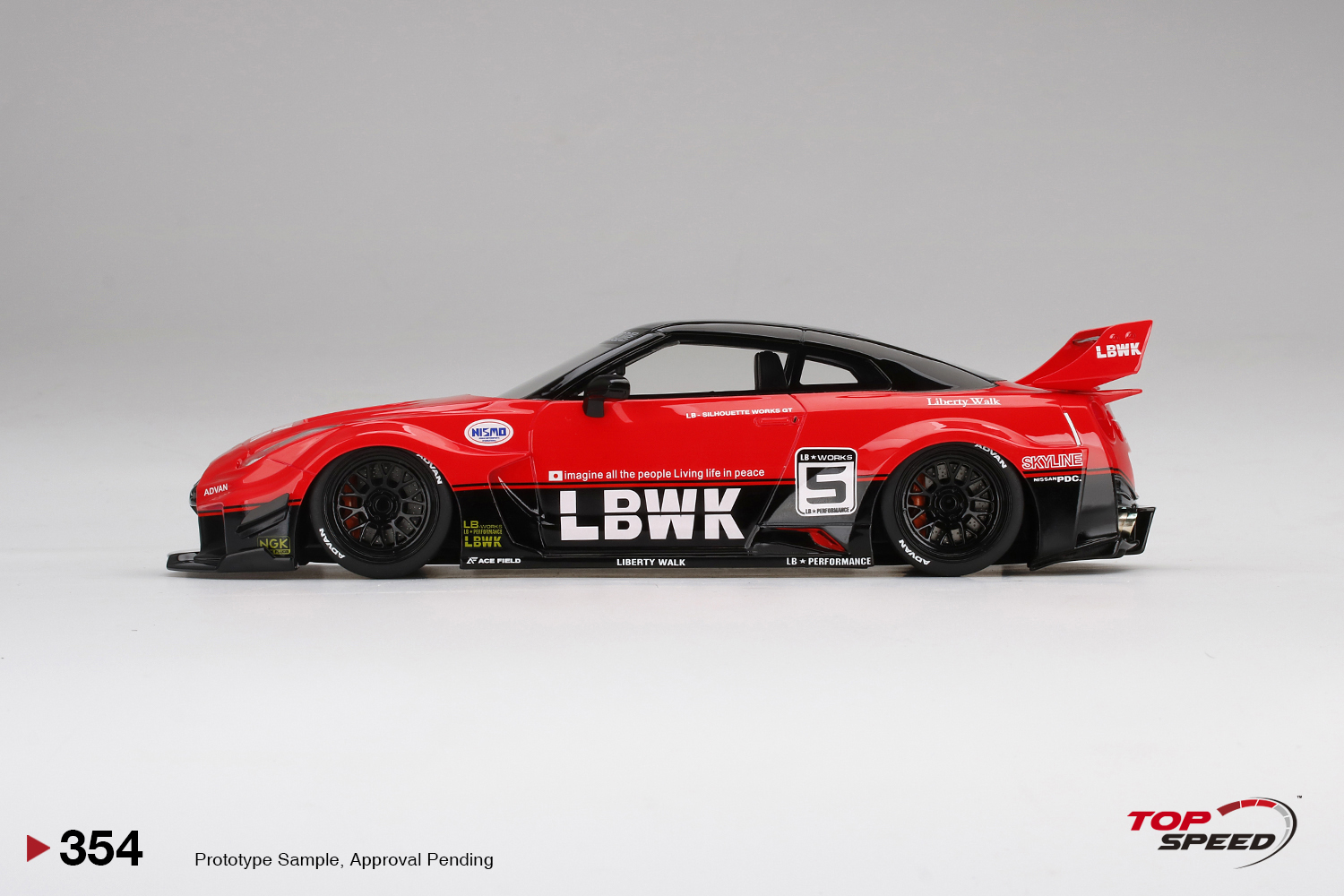 Nissan 35GT-RR Ver.1 LB-Silhouette Works GT LBWK 1:18