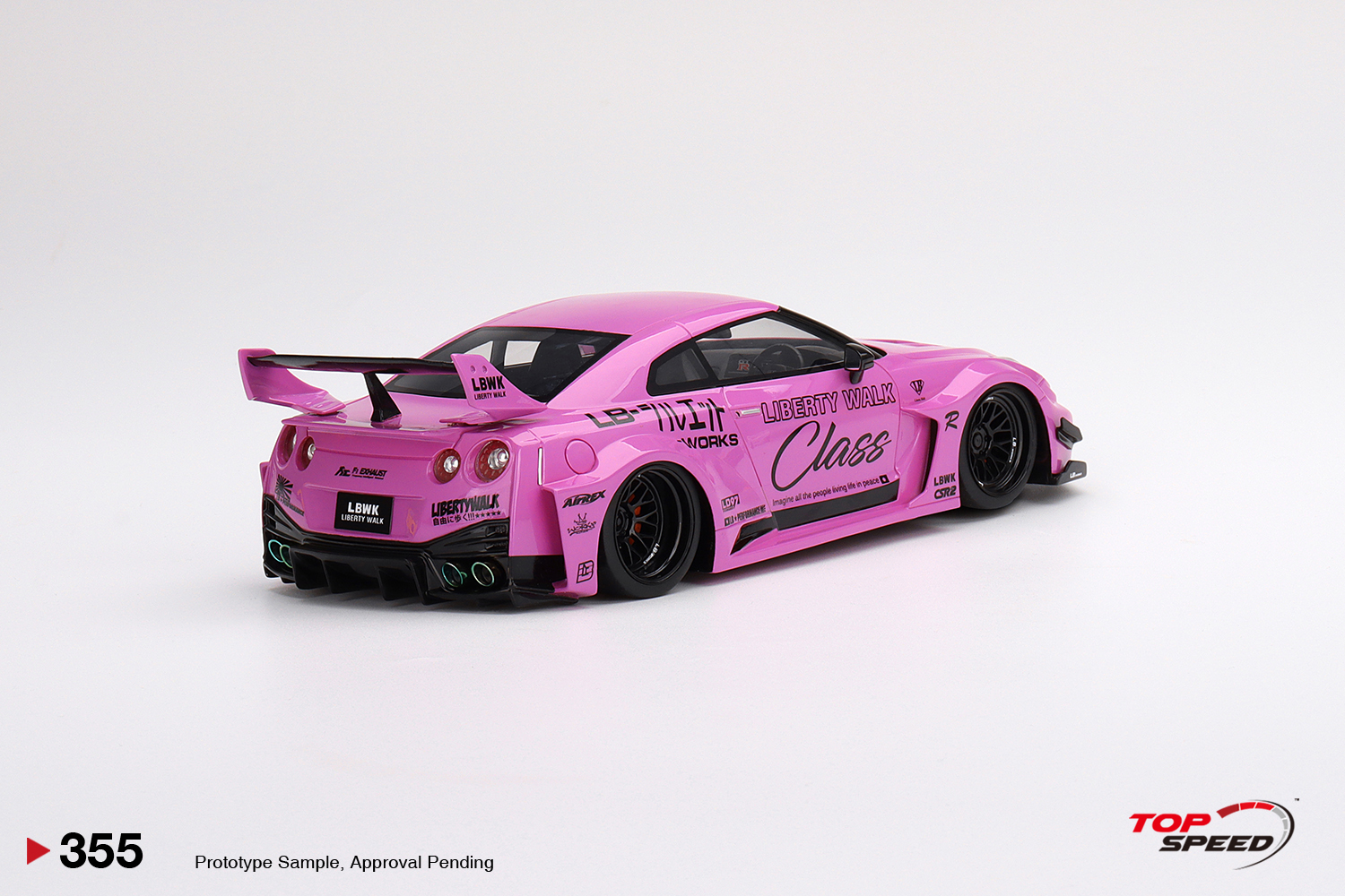 Nissan 35GT-RR Ver.1 LB-Silhouette Works GT LBWK 1:18 TopSpeed