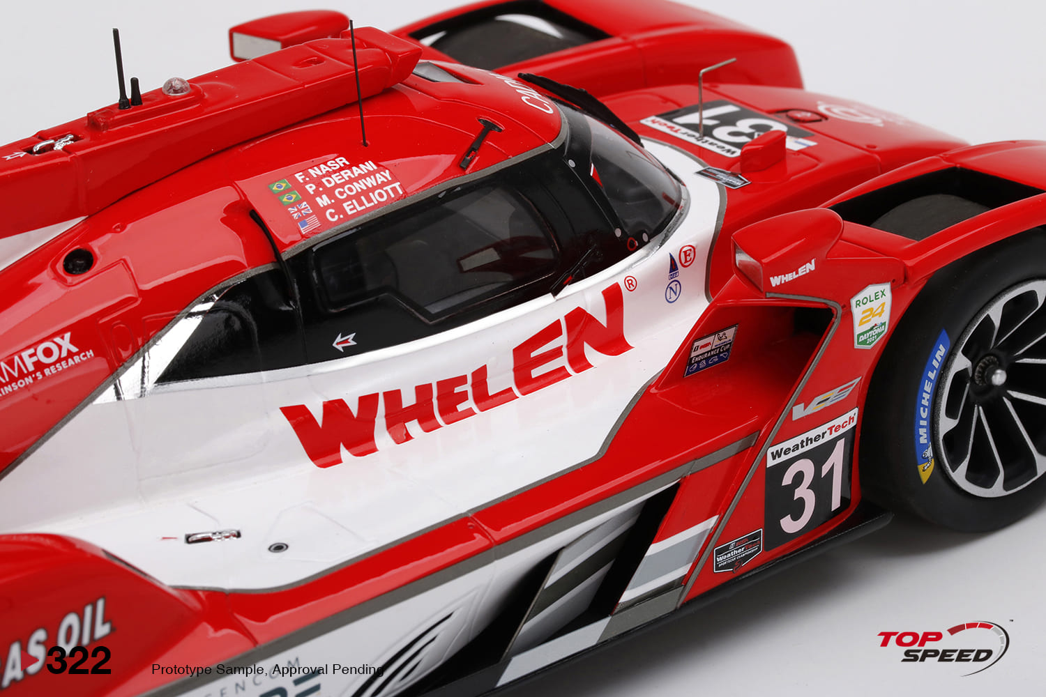 Cadillac DPi-V.R 2021 IMSA 24 Horas Daytona 1:18 TopSpeed - 20