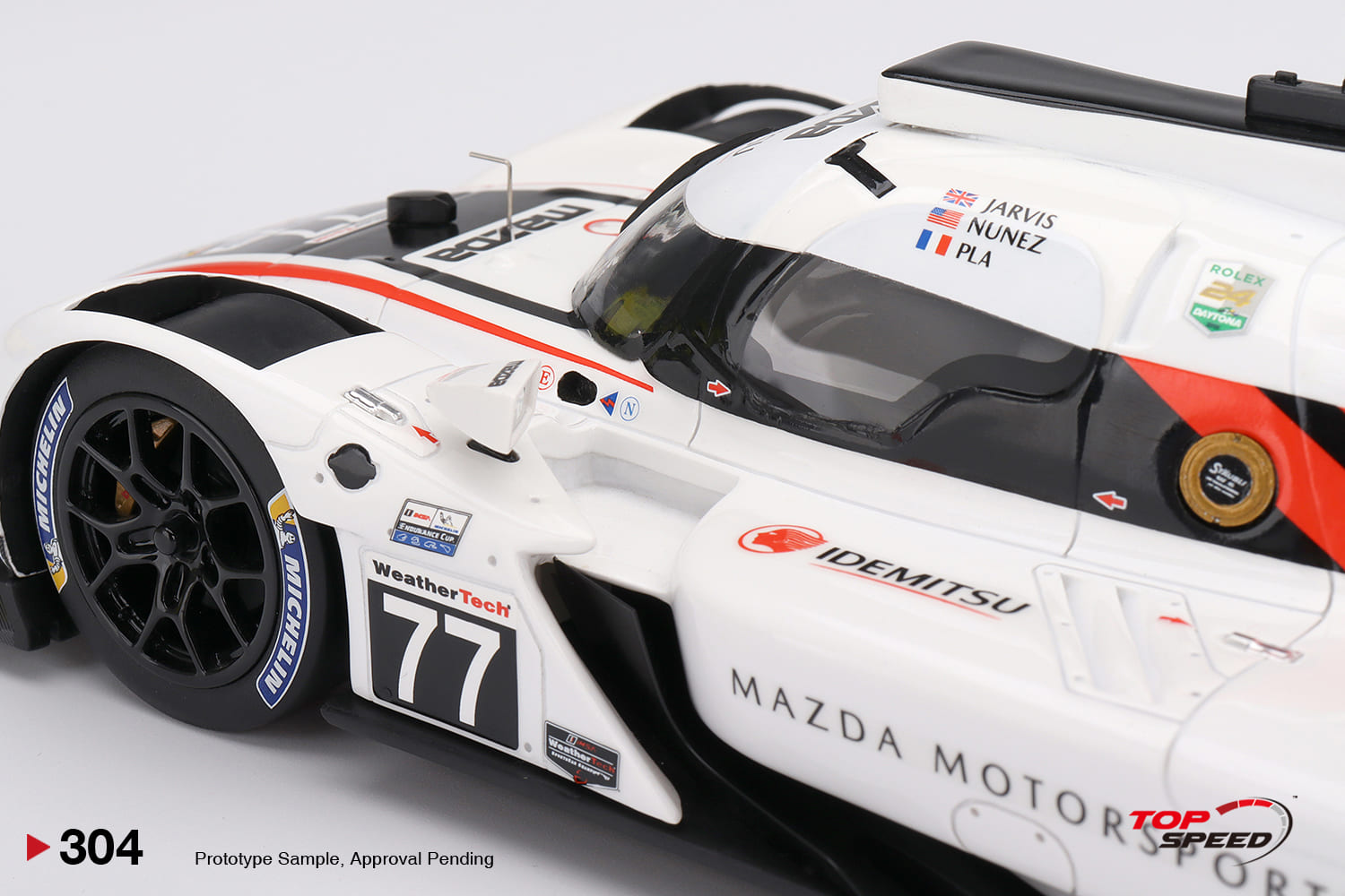 Mazda RT24-P Dpi 2020 IMSA 24 Horas Daytona 2º 1:18 TopSpeed