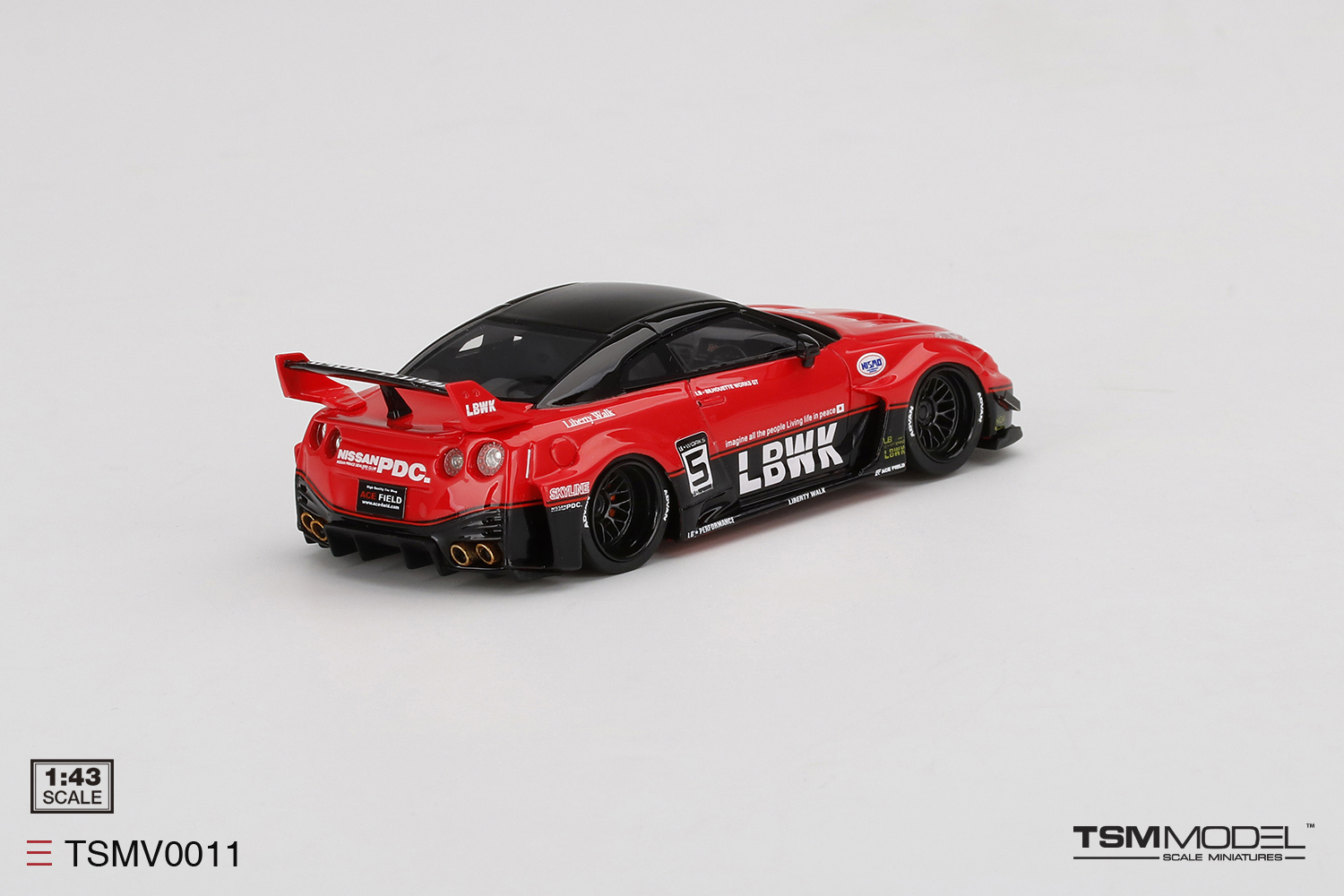 Nissan GT 35GT-RR Ver.1 LB-Silhouette LBWK 1:43 TSM Model - 20