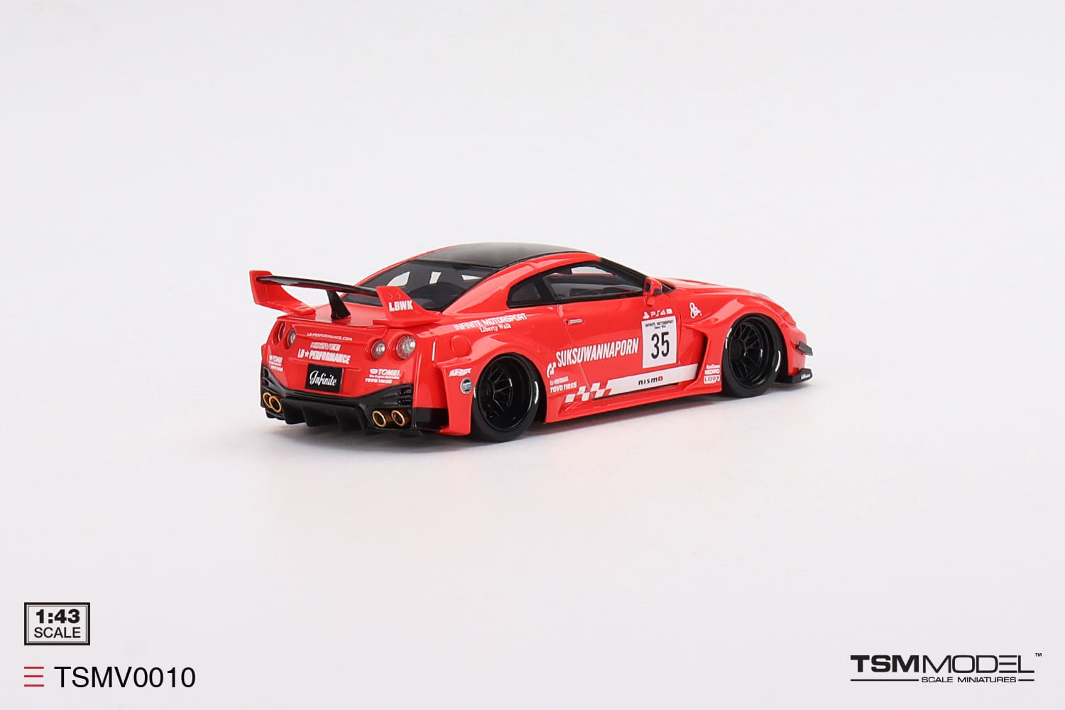 Nissan GT 35GT-RR Ver.1 LB-Silhouette LBWK 1:43 TSM Model - 19