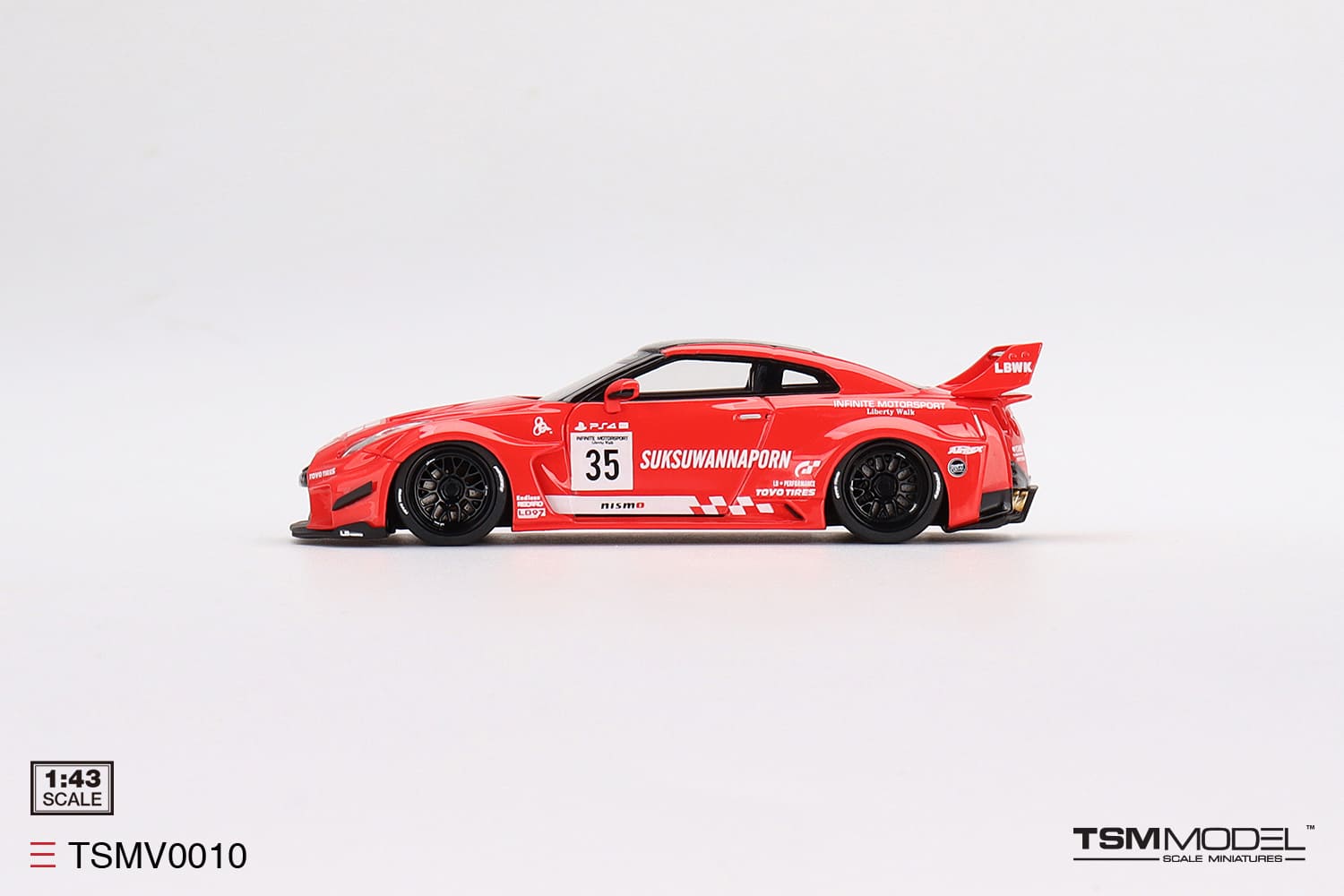 Nissan GT 35GT-RR Ver.1 LB-Silhouette LBWK 1:43 TSM Model - 19