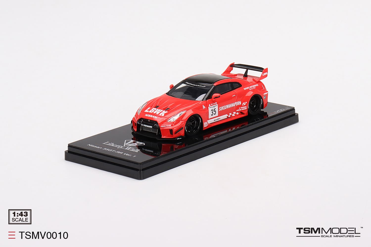 Nissan GT 35GT-RR Ver.1 LB-Silhouette LBWK 1:43 TSM Model - 19