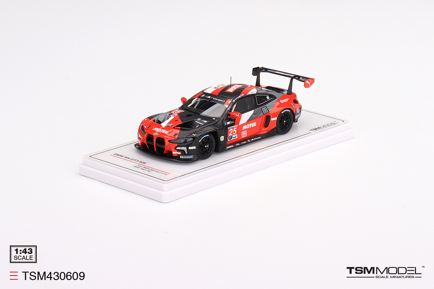 ミニカー 1/43  M4 GT3 IMSA デイトナ24時間 GTD BMW M4 GT3 2022 IMSA 24 Horas Daytona 1:43 TSM Model - 20 anos