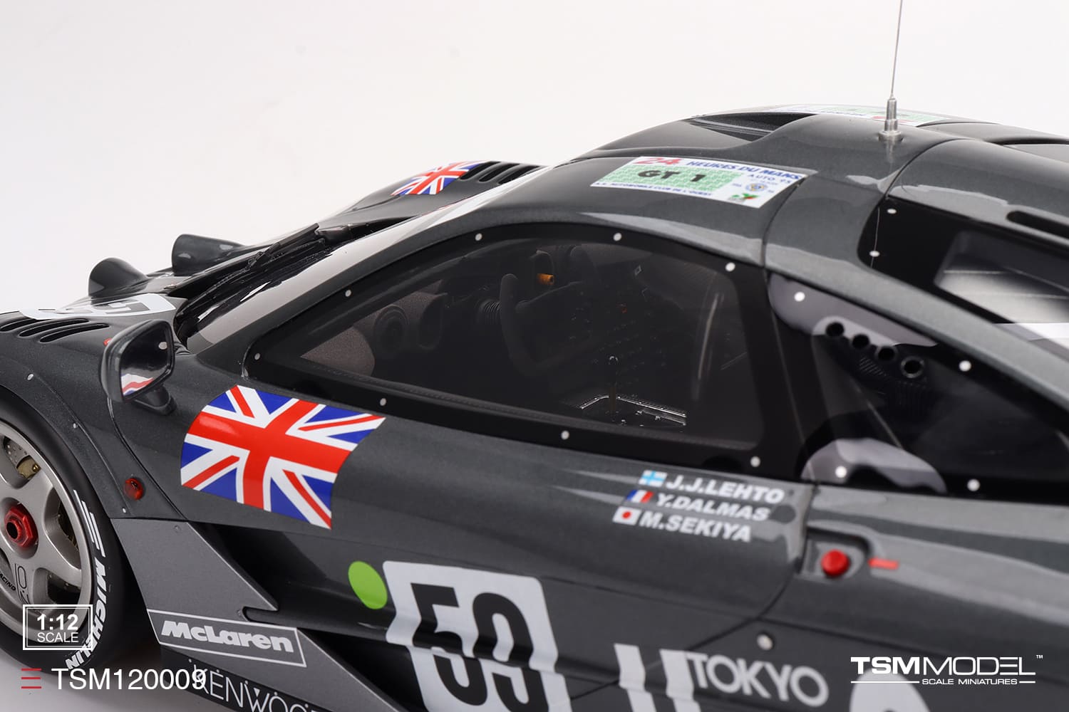 McLaren F1 GTR 1995 24 Horas Le Mans Winner 1:12 TSM Model - 20