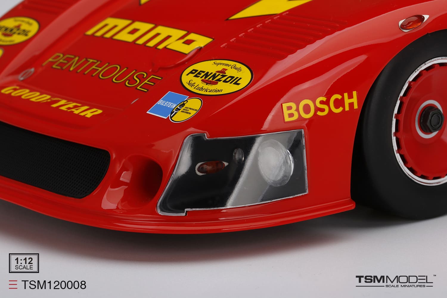 Porsche 935/78 Moby Dick 1981 DRM 1:12 TSM Model - 18 anos