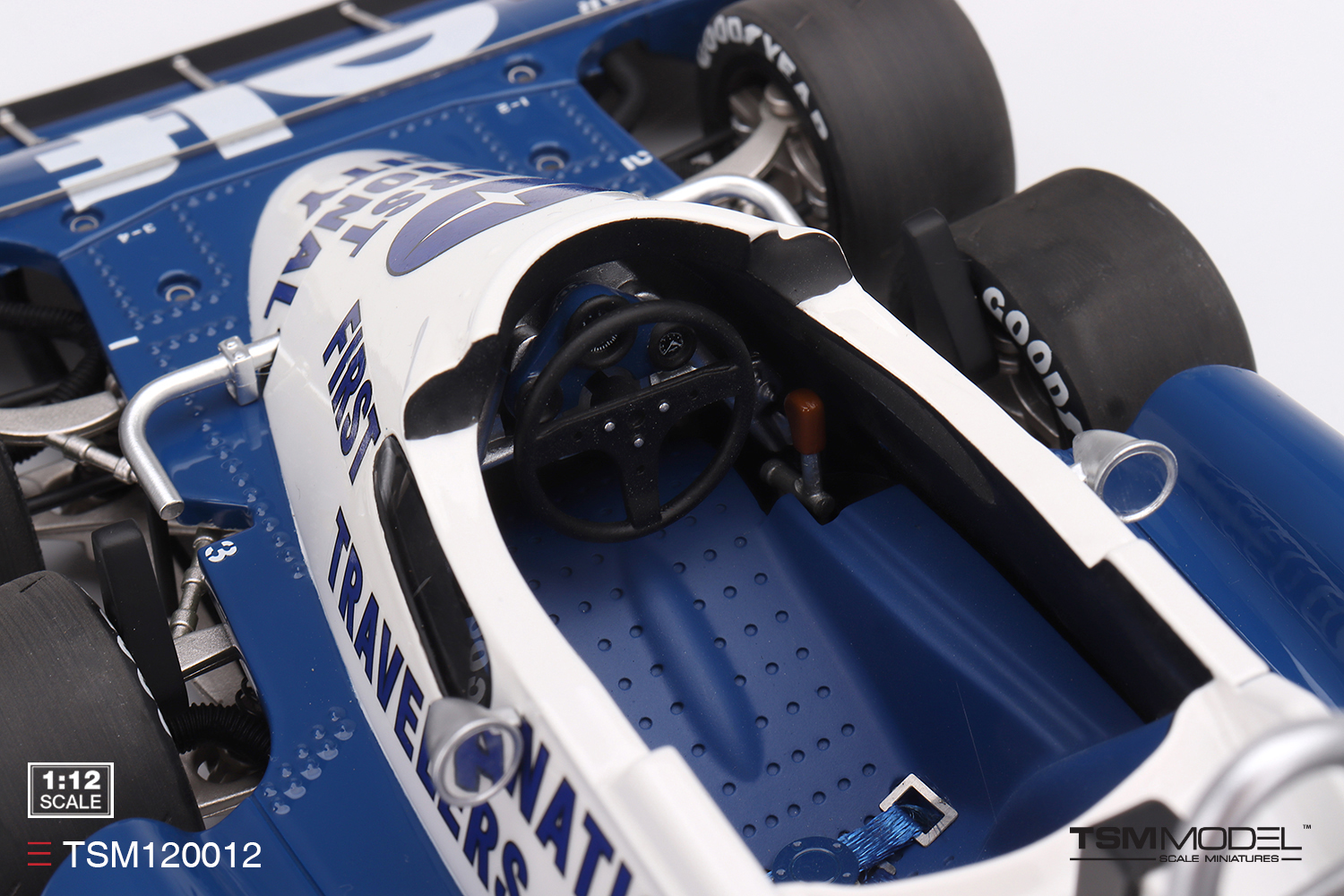 【未組立】MODEL FACTORY HIRO1977 TYRRELL P34 Fórmula 1 Tyrrell P34 1977 Monaco Ronnie Peterson 1:12 TSM Model