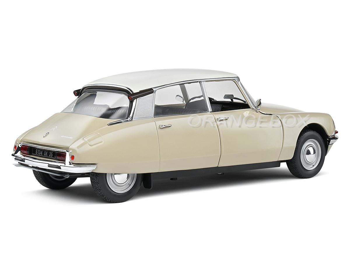 Citroën DS Spécial Beige 1973 - Miniature Solido 1/18, Métal Et Plastique