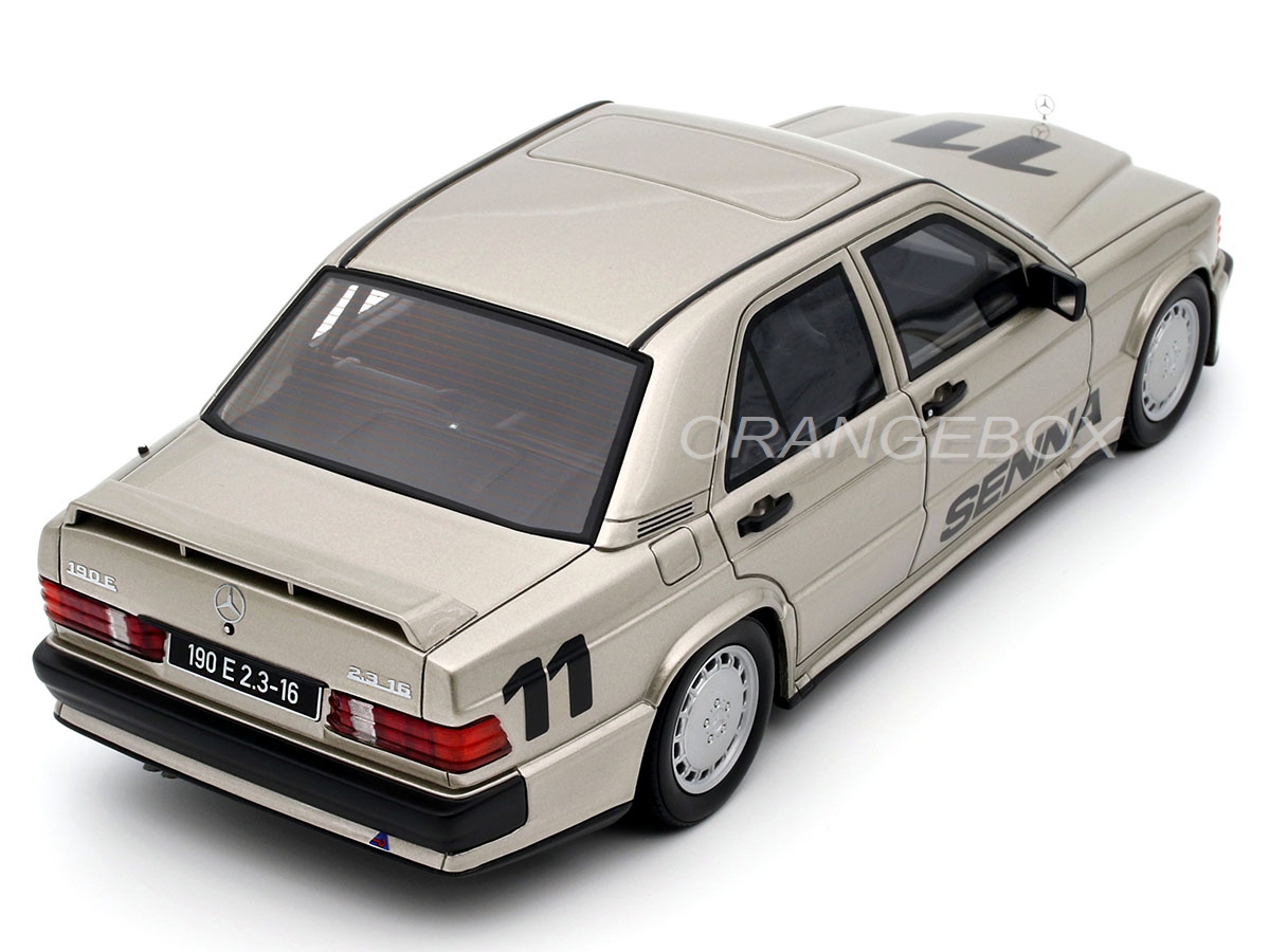 ミニカー AUTOart Mercedes-Benz 190E 1:18 1/18 Miniatura Mercedes-benz 190e W201 Ayrton Senna 1984 Nürburgring 1