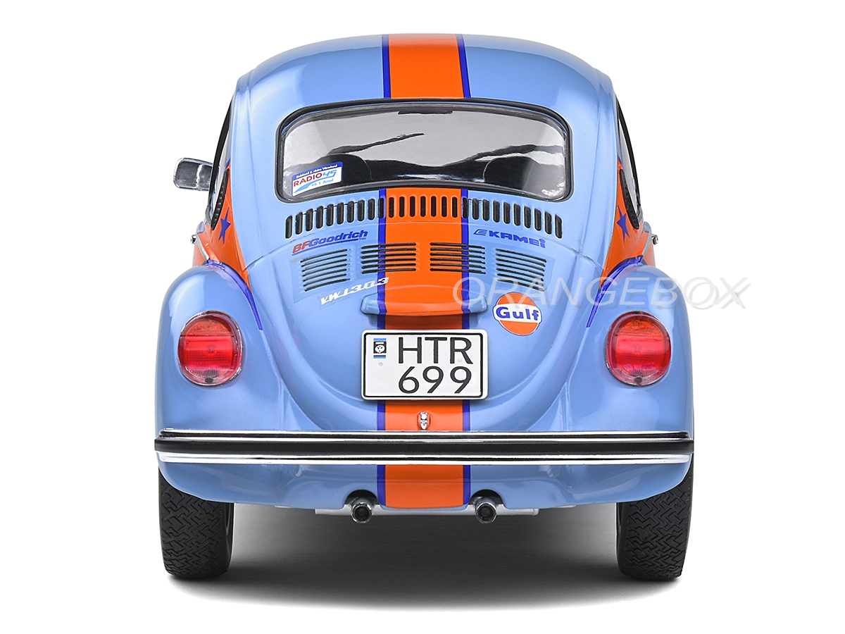 Volkswagen Fusca Beetle 1303 Gulf Rallye Colds Balls 2019 1:18