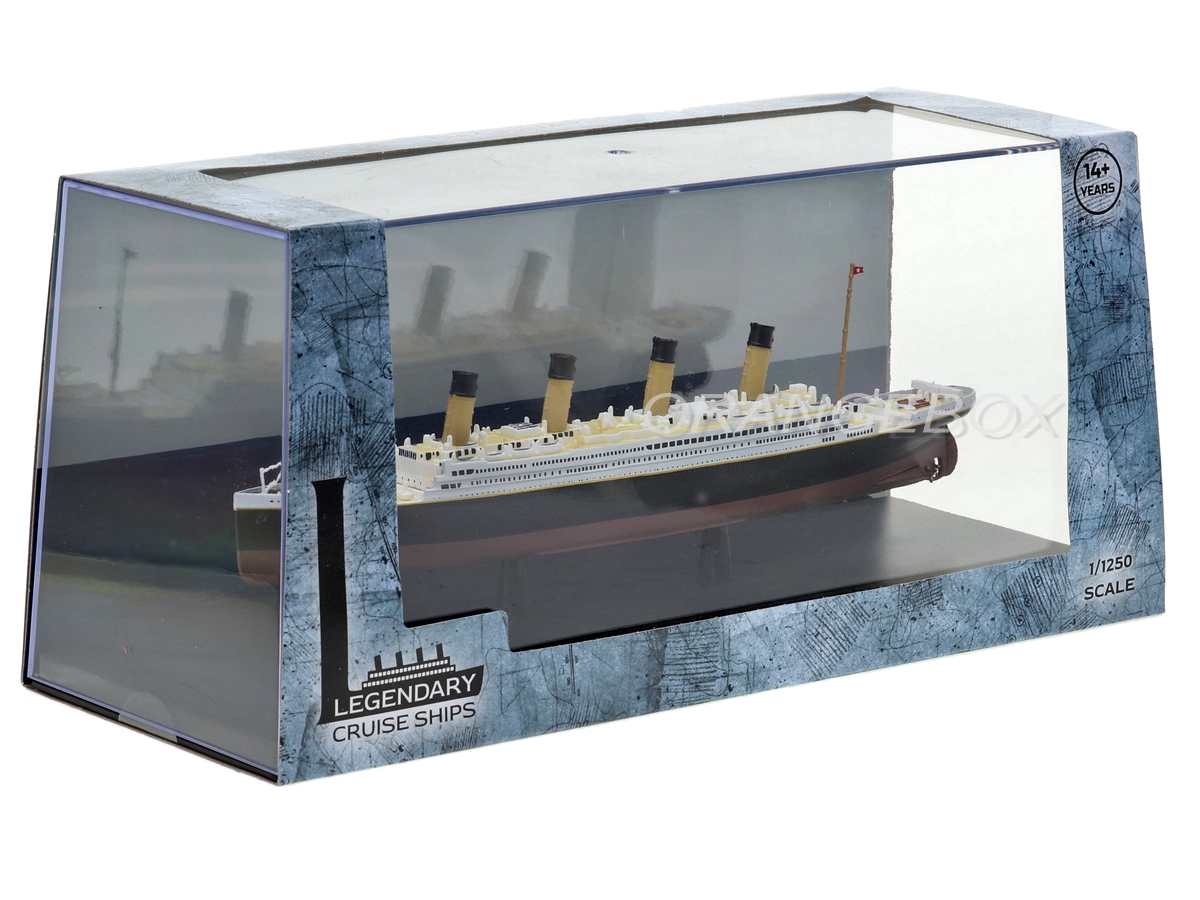 Modelo RMS Titanic Motor City Classics - Escala 1:1250 Colecionador