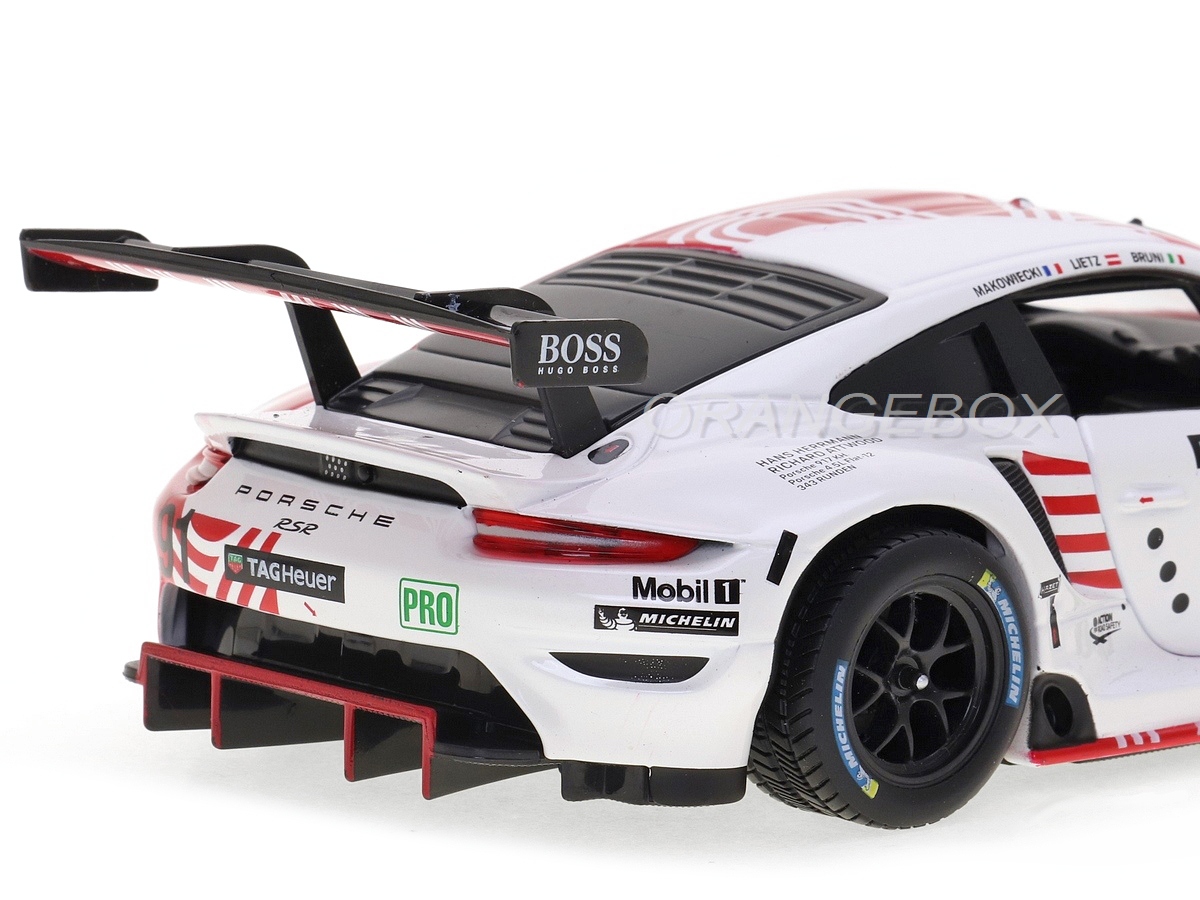 Porsche 911 RSR LeMans 2020 Bburago 1:24 - 20 anos! Loja on-line