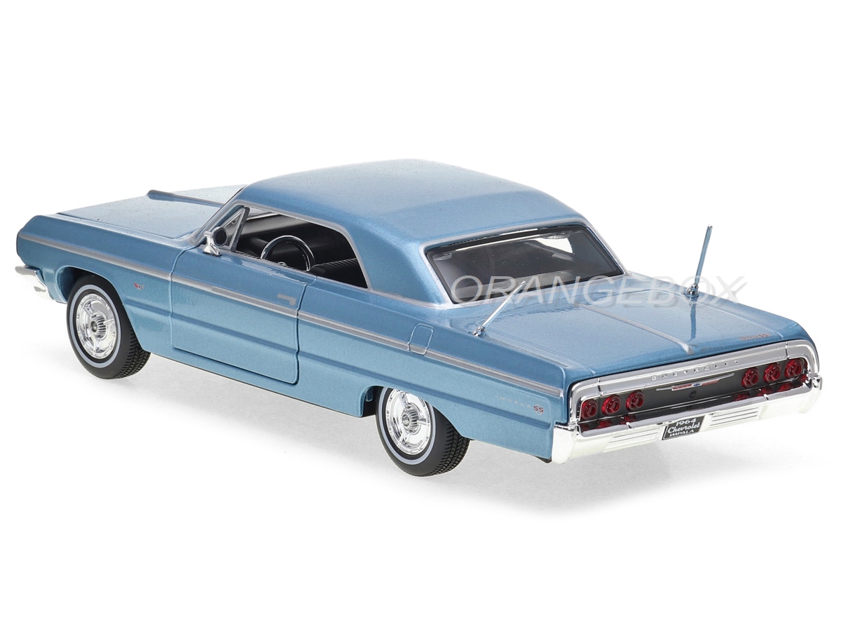 Chevrolet Impala SS 1964 1:24 Maisto Azul - 20 anos! Loja on-line