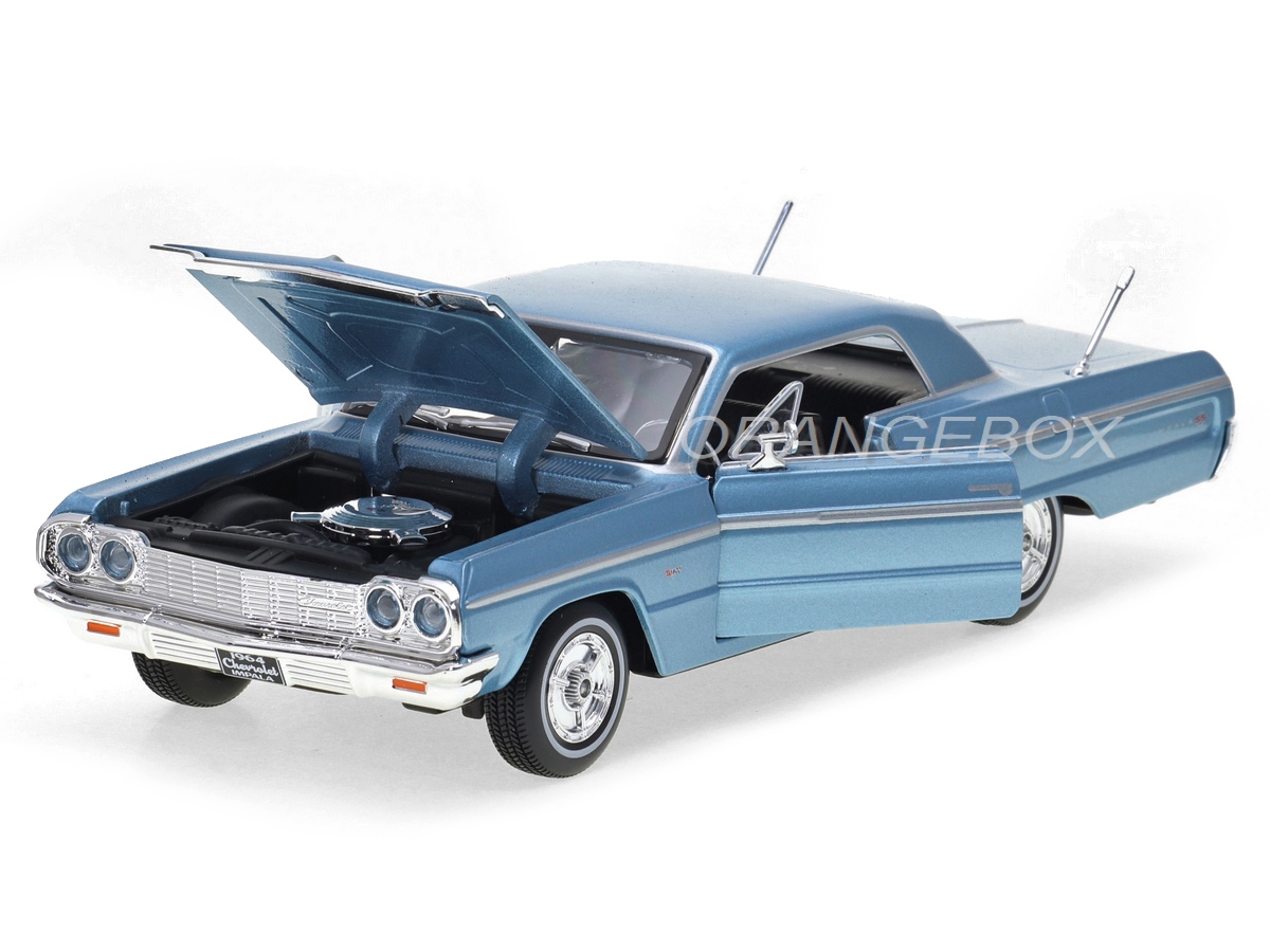 Chevrolet Impala SS 1964 1:24 Maisto Azul - 20 anos! Loja on-line