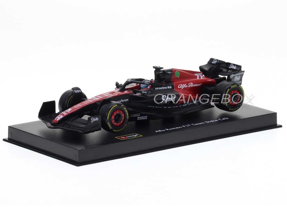 Fórmula 1 Alfa Romeo C43 Valtteri Bottas 2023 1:43 Bburago c