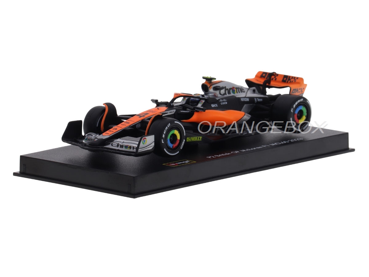 Fórmula 1 McLaren MCL60 Lando Norris 2023 1:43 Bburago c/ Display