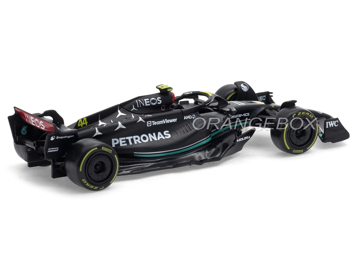 Fórmula 1 Mercedes AMG W14 Lewis Hamilton 2023 1:43 Bburago - 20