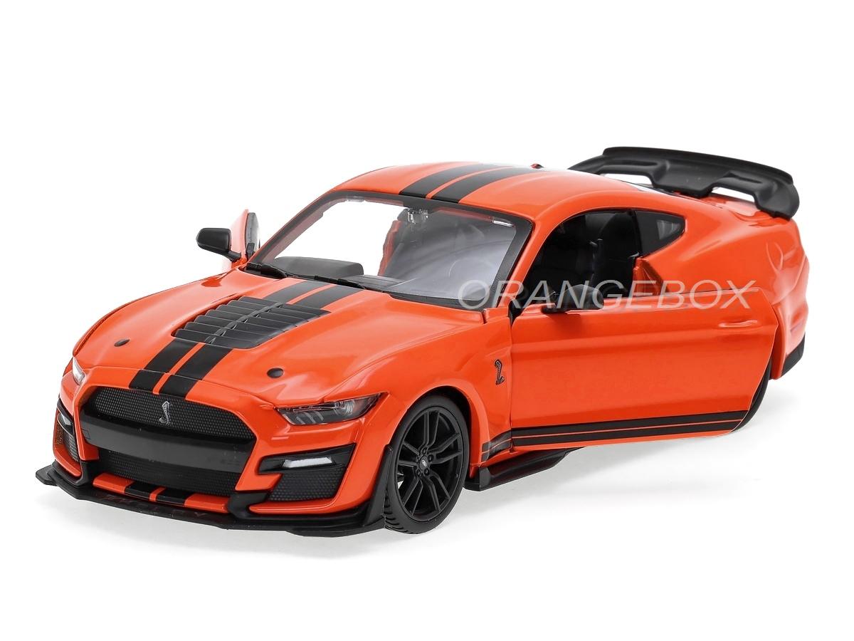 Ford Mustang Shelby GT500 1:24 Maisto Laranja - 20 anos! Loja on