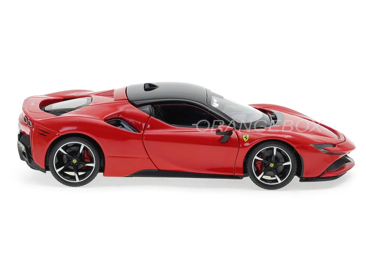 Ferrari SF90 Stradale Bburago 1:24 Vermelho - 20 anos! Loja on