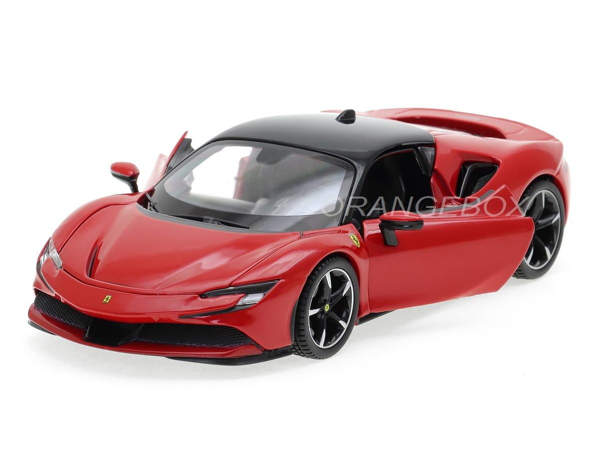 Ferrari SF90 Stradale Bburago 1:24 Vermelho - 20 anos! Loja on