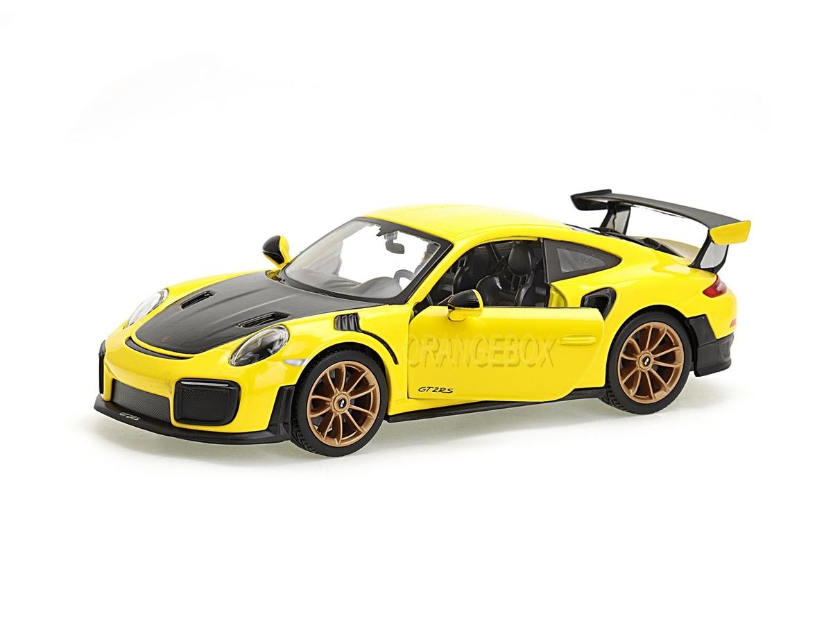 Porsche 911 GT2 1:24 Maisto Amarelo - 20 anos! Loja on-line de