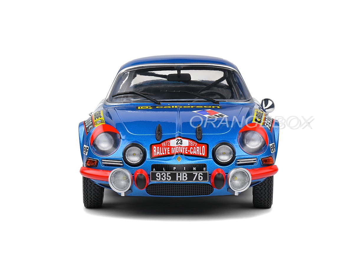 Alpine A110 1600S Monte Carlo Rallye 1972 1:18 Solido - 20 anos